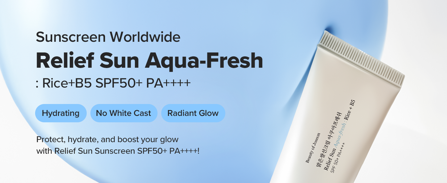 Relief Sun Aqua-fresh: Rice + B5