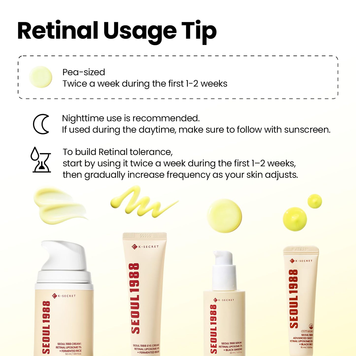 SEOUL 1988 Cream: Retinal Liposome