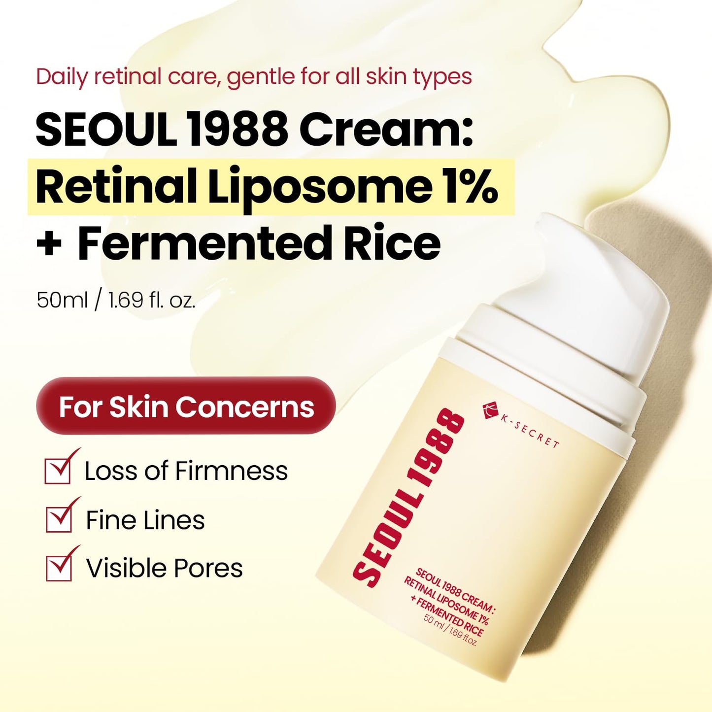 SEOUL 1988 Cream: Retinal Liposome