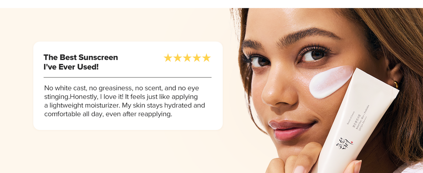 Relief Sun: Rice + Probiotics SPF 50+ PA++++